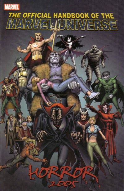 OFFICIAL HANDBOOK OF THE MARVEL UNIVERSE: HORROR #2005