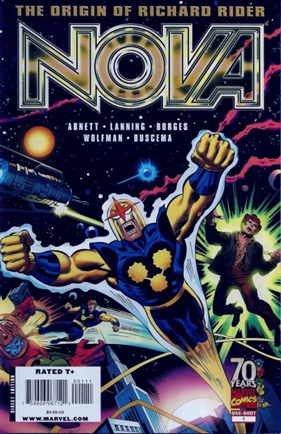 NOVA: THE ORIGIN OF RICHARD RIDER #1