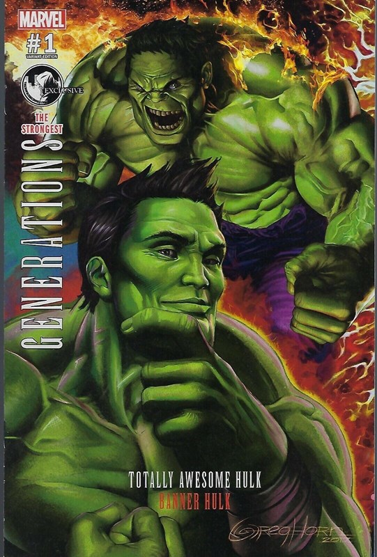 GENERATIONS: BANNER HULK & THE TOTALLY AWESOME HULK #1-UNKN