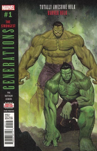 GENERATIONS: BANNER HULK & THE TOTALLY AWESOME HULK #1-3rd
