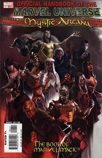 OFFICIAL HANDBOOK OF THE MARVEL UNIVERSE: MYSTIC ARCANA - BOOK OF MARVEL MAGIC #1