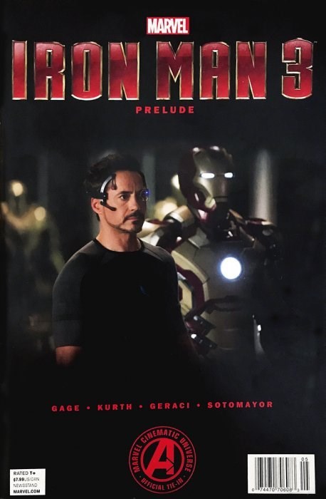 MARVEL'S IRON MAN 3: PRELUDE #1-BANDN