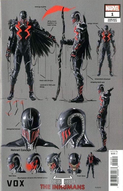 DEATH OF THE INHUMANS #1-RI