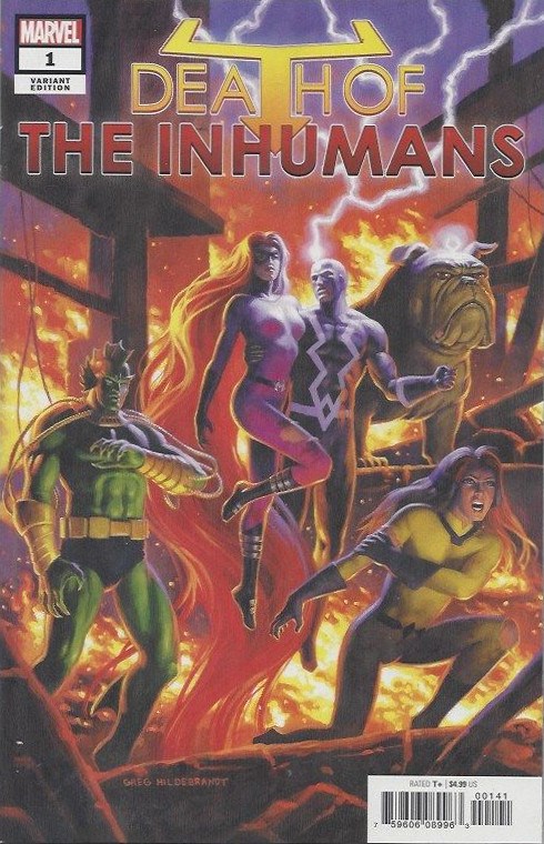 DEATH OF THE INHUMANS #1-RI-B