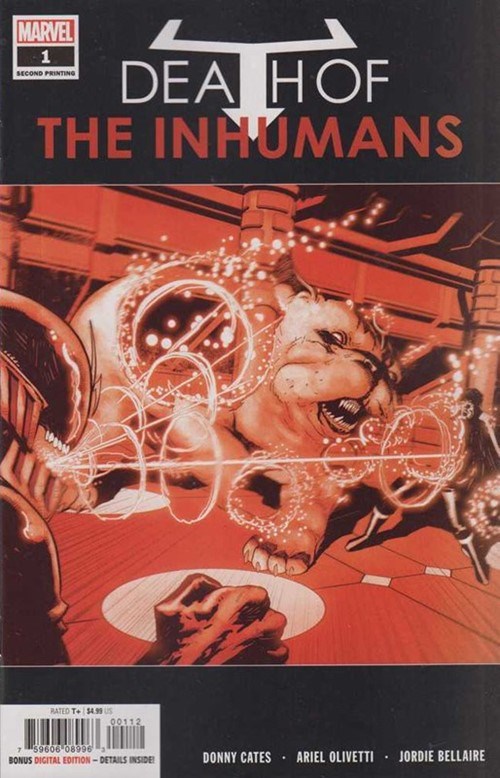 DEATH OF THE INHUMANS #1-2nd