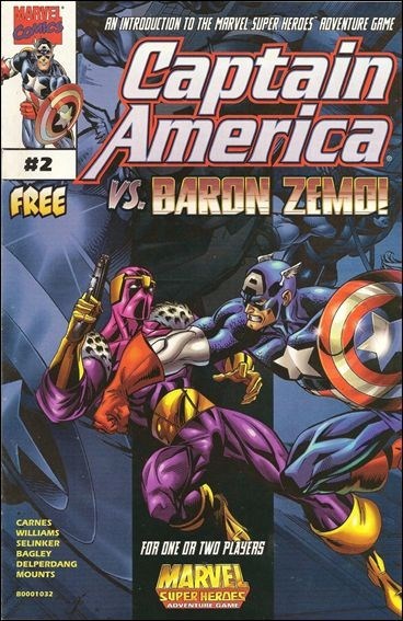 MARVEL SUPER-HEROES: ADVENTURE GAME GIVEAWAYS #2