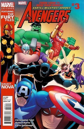 MARVEL UNIVERSE AVENGERS EARTH'S MIGHTIEST HEROES #3