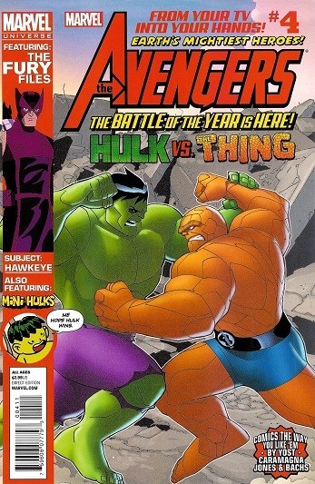MARVEL UNIVERSE AVENGERS EARTH'S MIGHTIEST HEROES #4