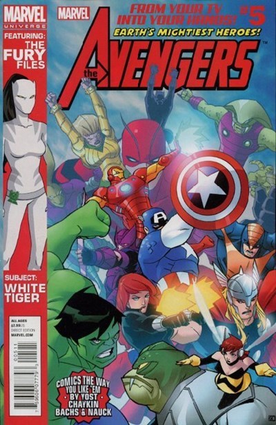 MARVEL UNIVERSE AVENGERS EARTH'S MIGHTIEST HEROES #5