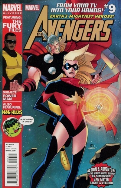 MARVEL UNIVERSE AVENGERS EARTH'S MIGHTIEST HEROES #9