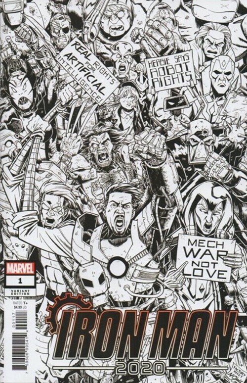 IRON MAN 2020 #1-RI-F