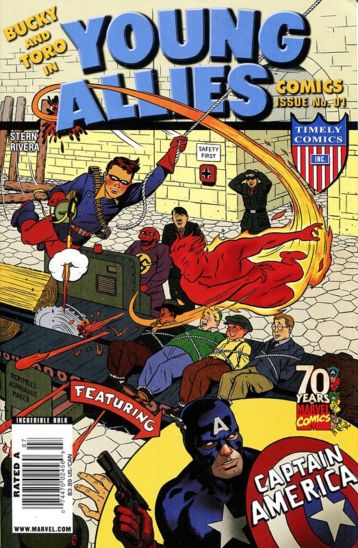 YOUNG ALLIES COMICS 70TH ANNIVERSARY SPECIAL #1B