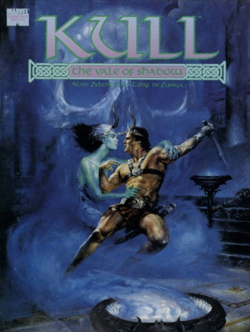 MARVEL GRAPHIC NOVEL: KULL - THE VALE OF SHADOW #nn