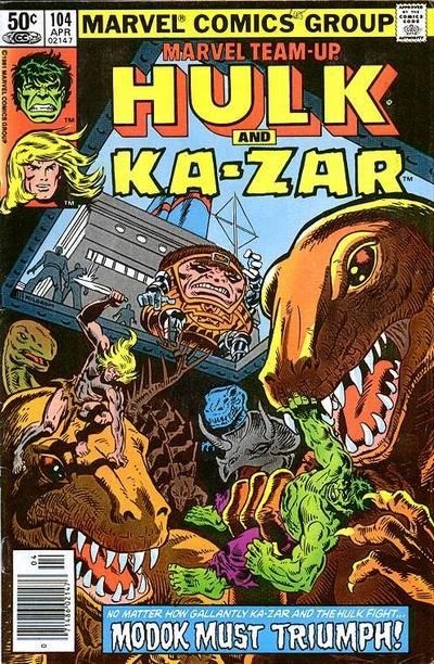 MARVEL TEAM-UP #104B