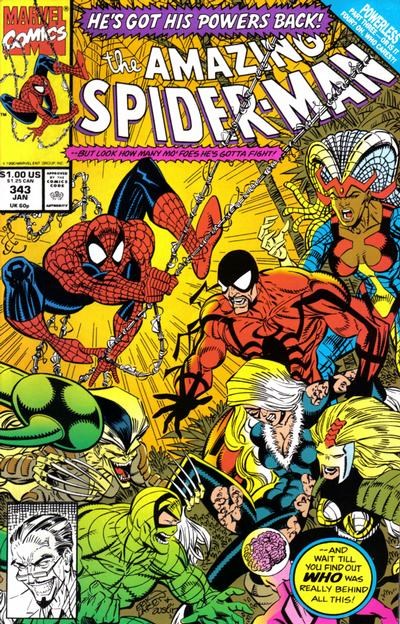 THE AMAZING SPIDER-MAN #343