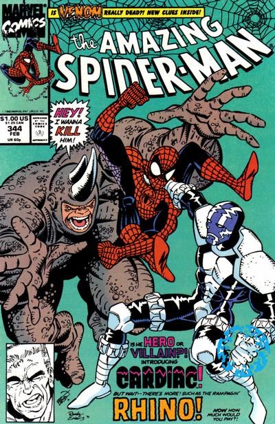 THE AMAZING SPIDER-MAN #344