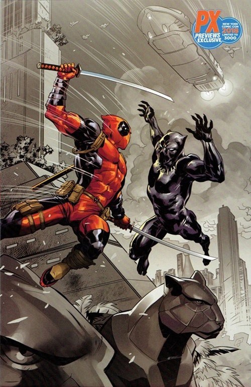 BLACK PANTHER VS DEADPOOL #1-PX