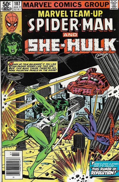 MARVEL TEAM-UP #107B
