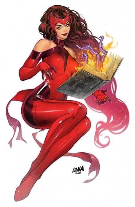 Scarlet Witch #1-ILLUM-B