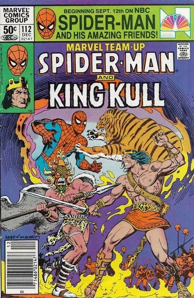 MARVEL TEAM-UP #112B