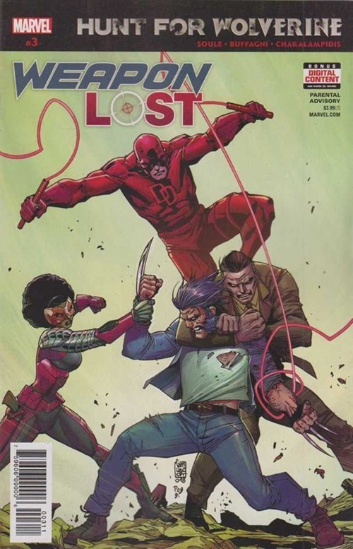 HUNT FOR WOLVERINE: WEAPON LOST #3