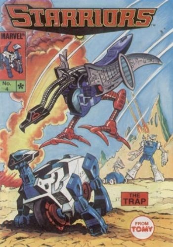 STARRIORS (MINI-COMICS FROM TOMY) #4