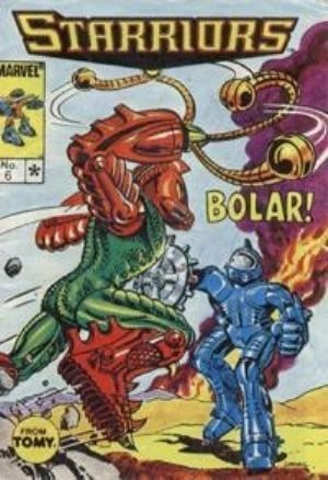 STARRIORS (MINI-COMICS FROM TOMY) #6