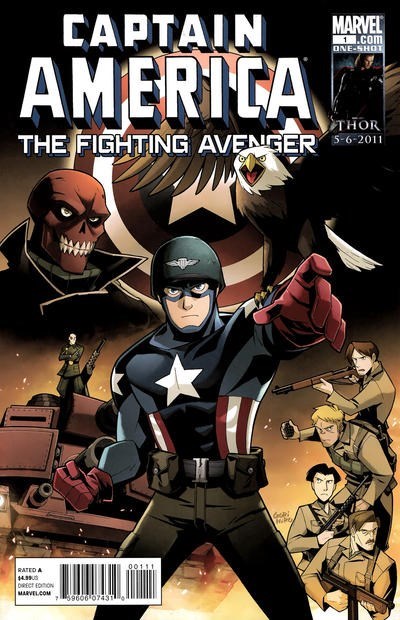 CAPTAIN AMERICA: THE FIGHTING AVENGER #1B