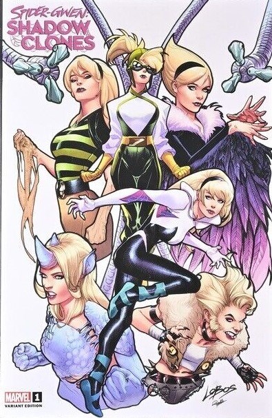 SPIDER-GWEN: SHADOW CLONES #1-LEMON