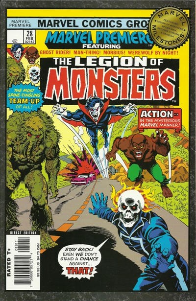 MARVEL MILESTONES: LEGION OF MONSTERS, SPIDER-MAN & BRO VOODOO #28 (19)