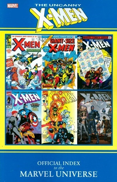 OFFICIAL INDEX TO THE MARVEL UNIVERSE: UNCANNY X-MEN #1