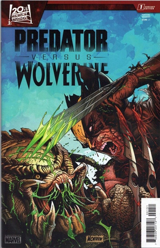 PREDATOR VS. WOLVERINE #1D