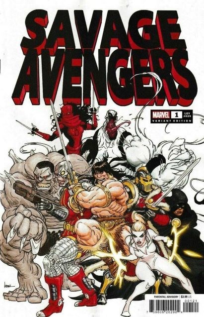 Savage Avengers #1-RI-B