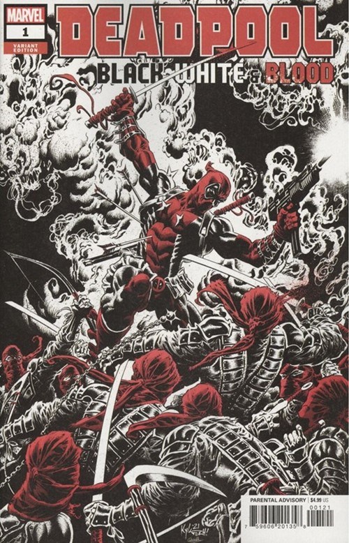 DEADPOOL: BLACK, WHITE & BLOOD #1B