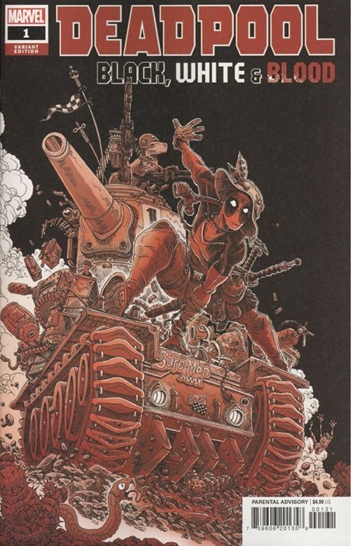 DEADPOOL: BLACK, WHITE & BLOOD #1C