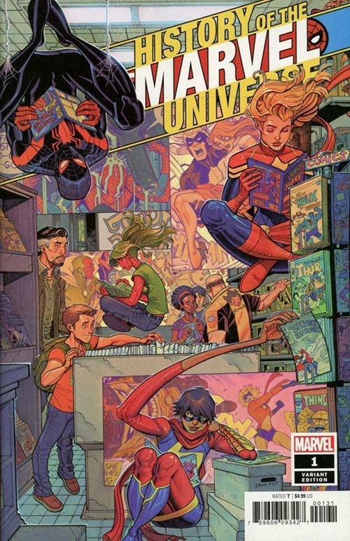 HISTORY OF THE MARVEL UNIVERSE #1-RI