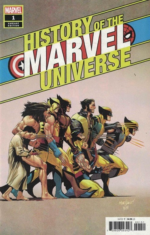 HISTORY OF THE MARVEL UNIVERSE #1-RI-B