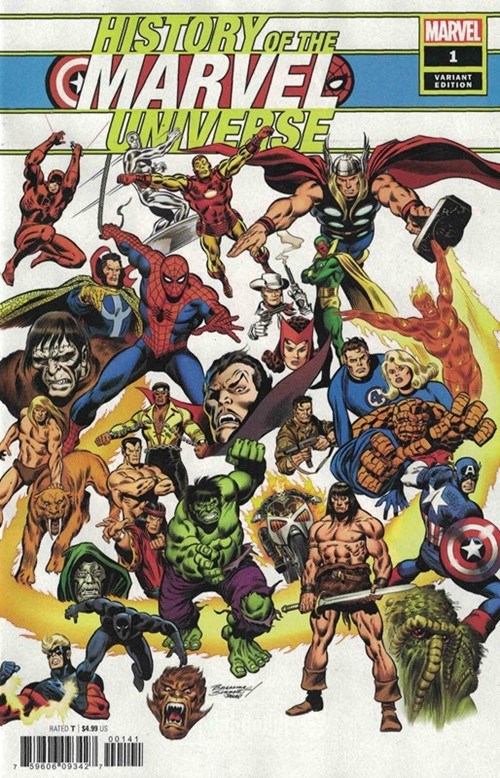 HISTORY OF THE MARVEL UNIVERSE #1-RI-C