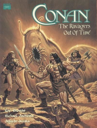MARVEL GRAPHIC NOVEL: CONAN - THE RAVAGERS OF TIME #nn