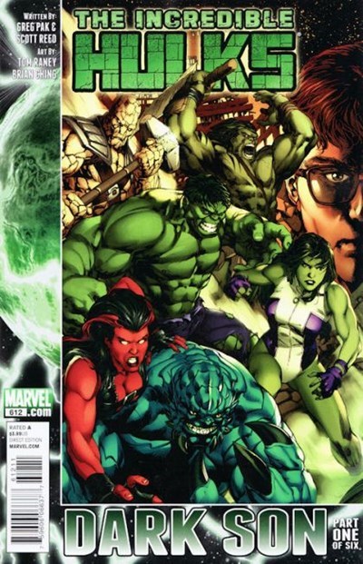 INCREDIBLE HULKS: DARK SON #1