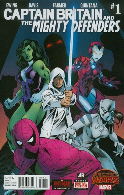 CAPTAIN BRITAIN AND THE MIGHTY DEFENDERS #1