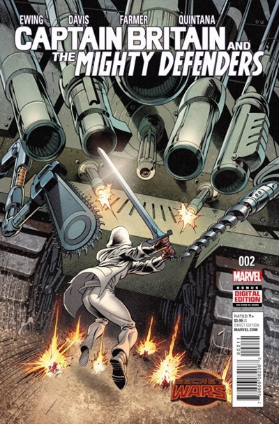 CAPTAIN BRITAIN AND THE MIGHTY DEFENDERS #2