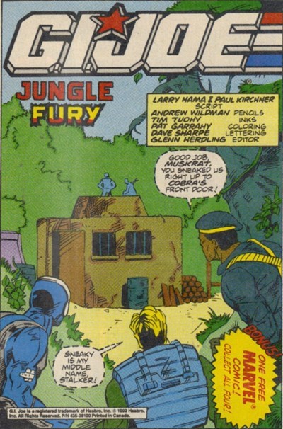 G.I. JOE: BATTLE CORPS MINI COMICS #1