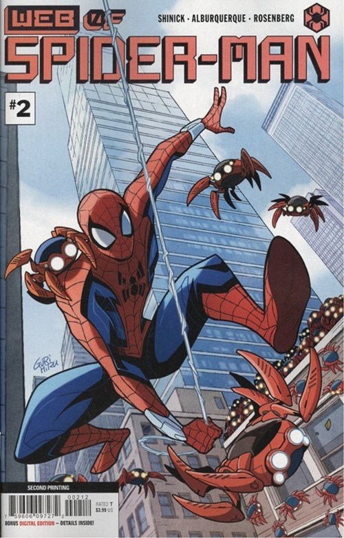 W.E.B. OF SPIDER-MAN #2-2nd
