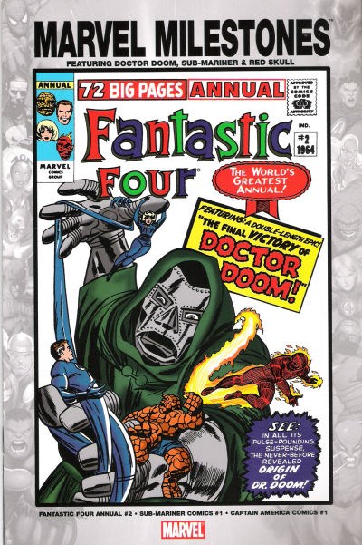 MARVEL MILESTONES: DR DOOM, SUB MARINER, & RED SKULL #2 (4)