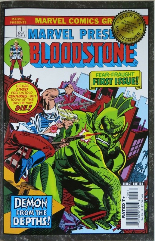 MARVEL MILESTONES: BLOODSTONE, X-51 & CAPTAIN MARVEL II #1 (10)