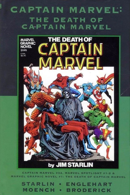 THE DEATH OF CAPTAIN MARVEL #nnB