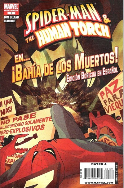 SPIDER-MAN/HUMAN TORCH: BAHIA DE LOS MUERTOS #1