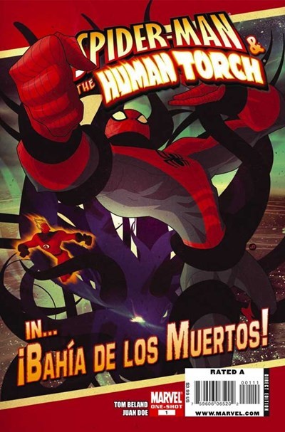 SPIDER-MAN/HUMAN TORCH: BAHIA DE LOS MUERTOS #1B