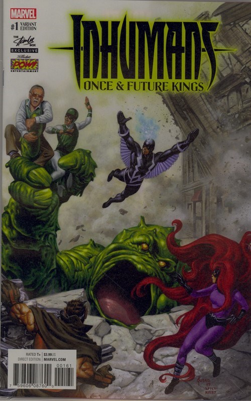 INHUMANS: ONCE & FUTURE KINGS #1-SLBOX